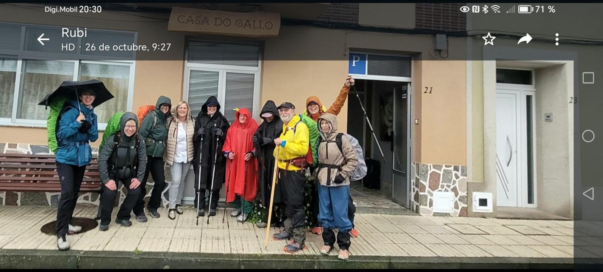 Pension Casa Do Gallo Sarria Esterno foto