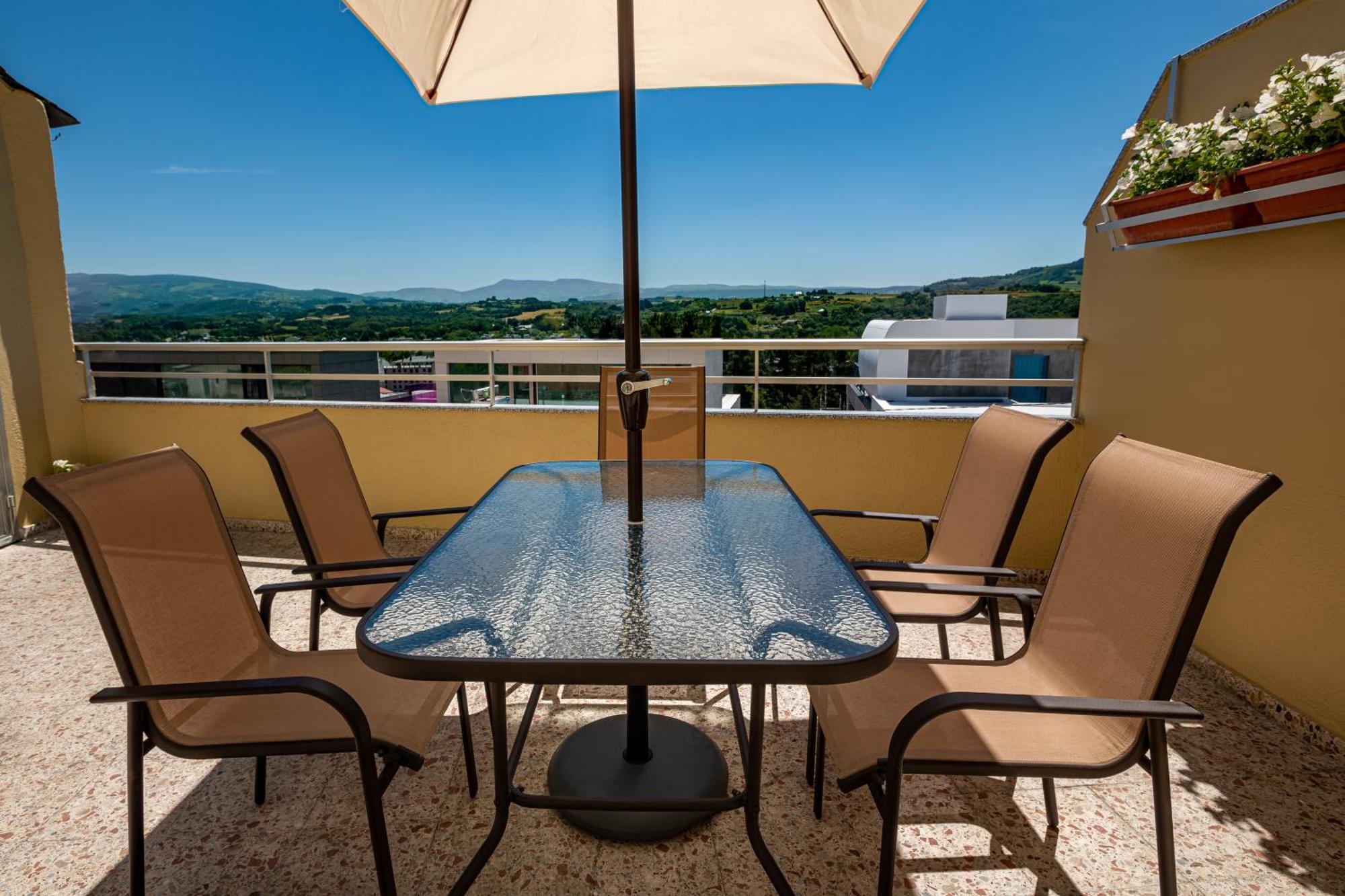 Pension Casa Do Gallo Sarria Esterno foto
