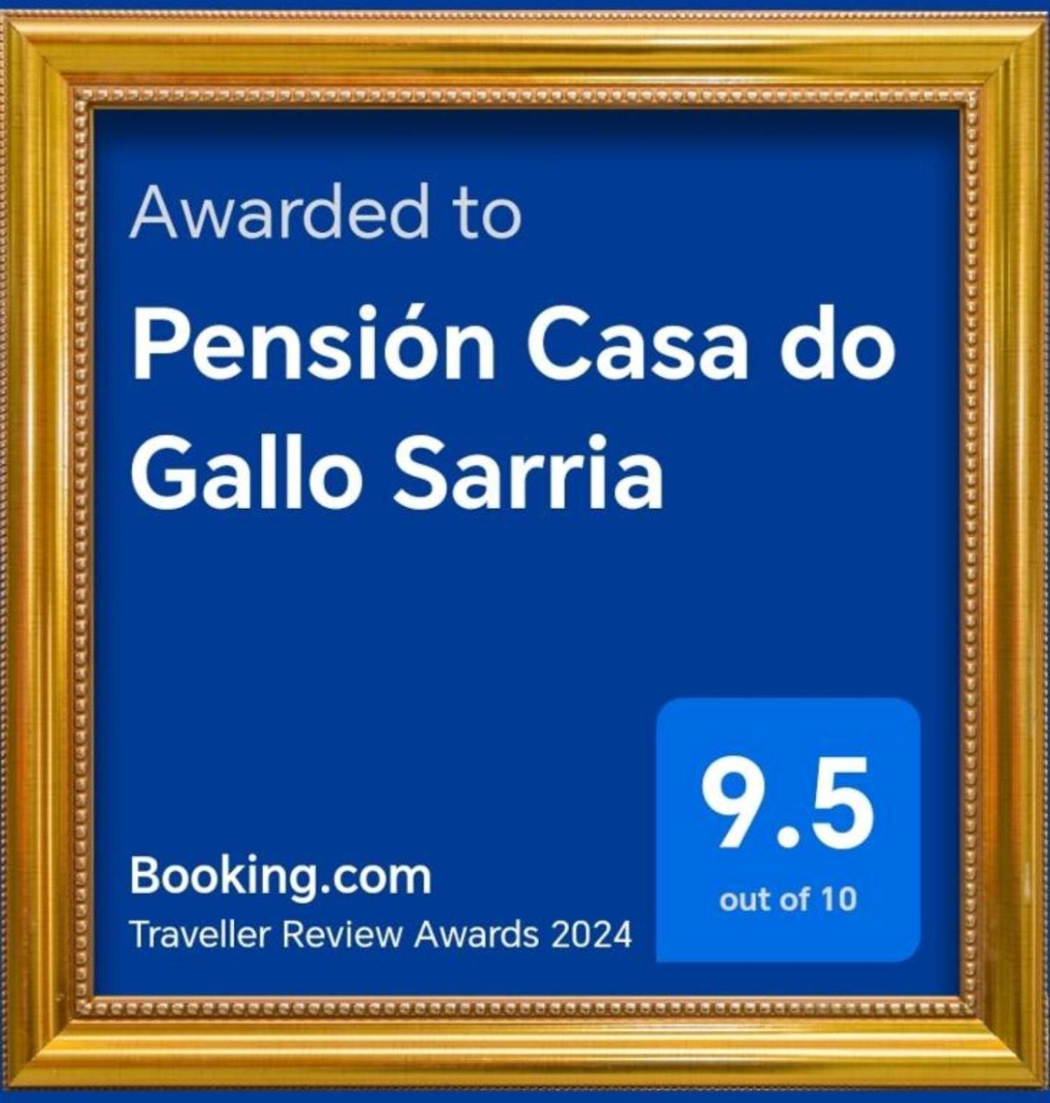 Pension Casa Do Gallo Sarria Esterno foto